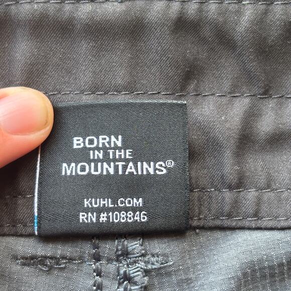 Kuhl Renegade Shorts Men's Size 36 Gray Outdoor Hiking Pockets Camping - Picture 7 of 16